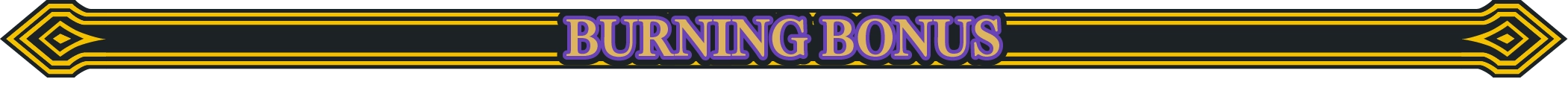 BURNING BONUS