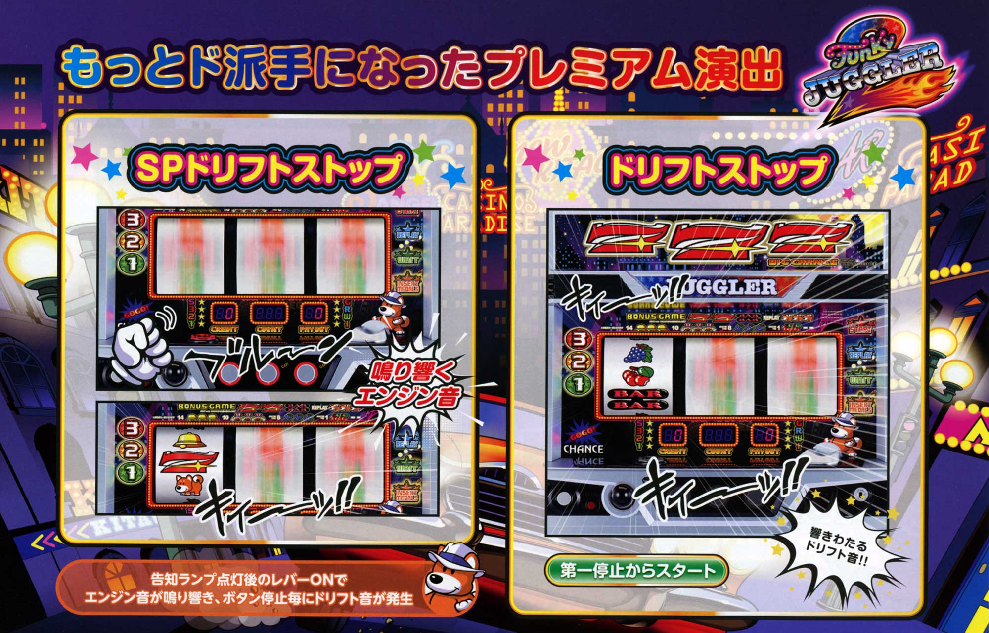 ファンキージャグラー2／北電子スロットの情報サイト／キタック西日本販売